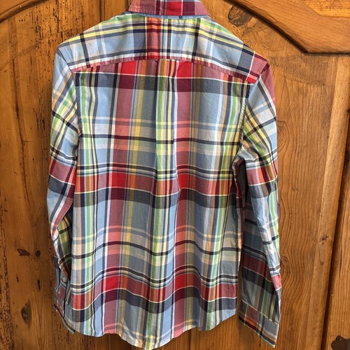 Ralph Lauren Multicolor Plaid Button-Down Shirt Size L (14-16) - Picture 4 of 4