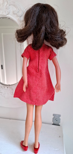 Vintage Pedigree _ orig. BASIC SINDY 1976 brunette & Summery Days dress 1975 - Bild 6 von 23
