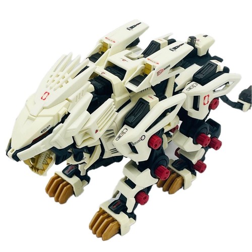 TOMY ZOIDS FZ-016 LIGERZEROFALCON Liger Zero Falcon BC assemblato Lion/Falcon - Foto 9 di 17
