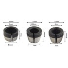 Collet Chuck 3pcs Accessories Carbon Steel Collet Chuck Electric Router