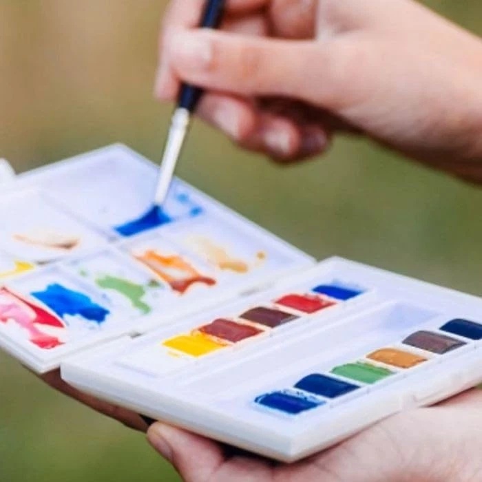 Sennelier La Petite Aquarelle Watercolor Set, 1 Count (Pack of 1), Multicolor - Image 4 of 4