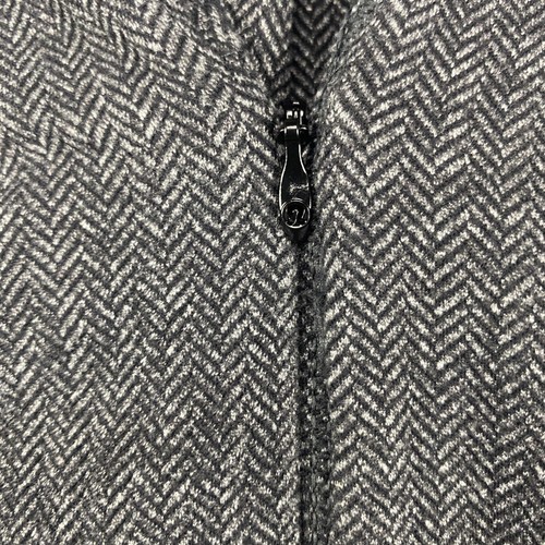 Lululemon Sweater Womens 10 Gray Black Herringbone Pullover Athletica 1/4 ZipZip - Picture 2 of 10