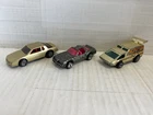 Hot Wheels 1976 Spoiler Sport,1977 Pontiac Firebird, 1985 Montecarlo Stocker 3 C