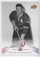 2008-09 Upper Deck Montreal Canadiens Centennial Set Murph Chamberlain #63 0a4