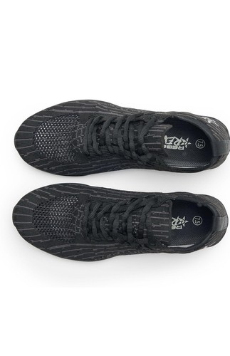 Zapatos Rebel Revolt Cheer para mujer 10.5 Blackout atléticos tejidos rendimiento NUEVO - Imagen 5 de 9