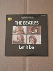 Beatles Let It Be Japan 45rpm vinyl records insert Lyric Sheet.