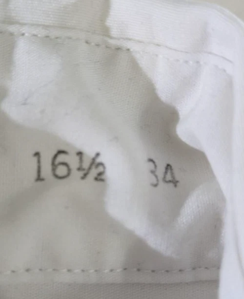 Camisa de Vestir Christian Dior Para Hombres 16.5 34 Blanca Monsieur Hecha en EE. UU. Camisa Esmoquin Foto 4 de 4