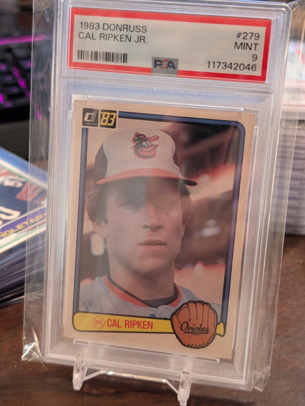 1983 Donruss #279 Cal Ripken Jr Orioles HOF PSA 9 MINT