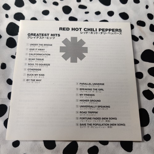 Red Hot Chili Peppers RHCP Greatest Hits CD Japanese Import With Booklet - Picture 6 of 6