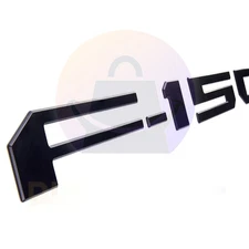 Tailgate Letter Accessories Matte Black For 2021-2024 F-150 XL XLT Rear Emblems
