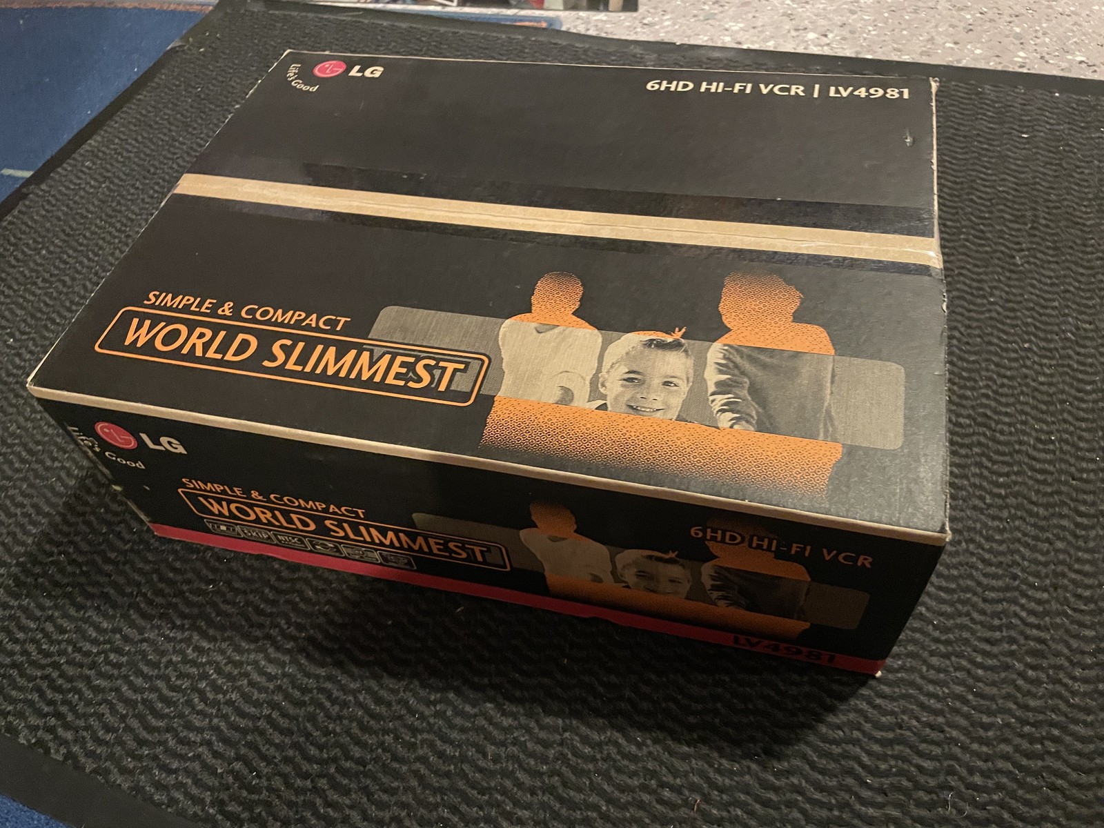 LV4981 6-Kopf VHS Video Recorder 6HD HI-FI VCR von LG (unbenutzt, OVP)