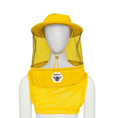 BP105 Beekeeping Veil Rounded with High Visibility for Beekeepers - 3-Layer H...