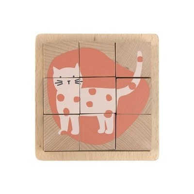 Cube Puzzle Wood Little Mateys