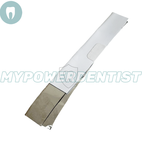 10μm Metallic Gelenkfolie Dentalstreifen Metall Shimstock Beißfolien 50 Stück - Bild 4 von 7