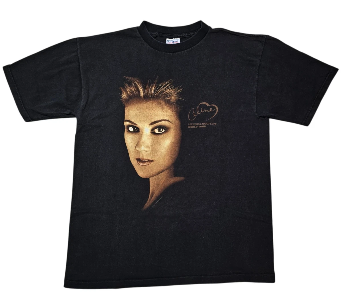 ⭐️新品未使用Celine Dion伝説のLASVEGAS シーザーパレスTシャツ セリーヌ・ディオン 音楽 ミュージック 白 ホワイト 半袖