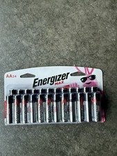 Energizer AA Max Alkaline Battery 24 Count Expires 12-2035
