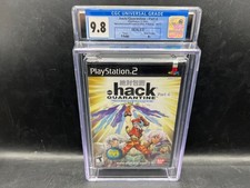 .hack Quarantine Part 4 PS2 CGC 9.8 A+ FACTORY SEALED MINT WATA VGA