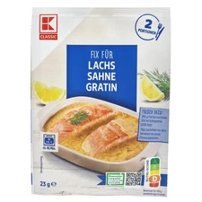 7x K-Classic Spice Fix 🍴 Lachs-Sahne Gratin salmon & cream gratin ✈ TRACKED
