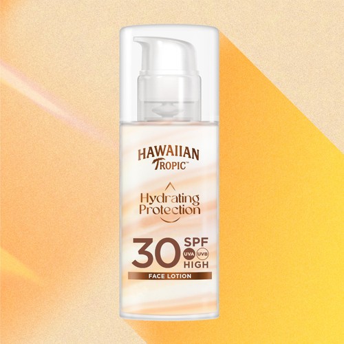 Hawaiian Tropic Hydrating Protection Face Sunscreen SPF 30 UVA plus UVB Protecti - Picture 7 of 10
