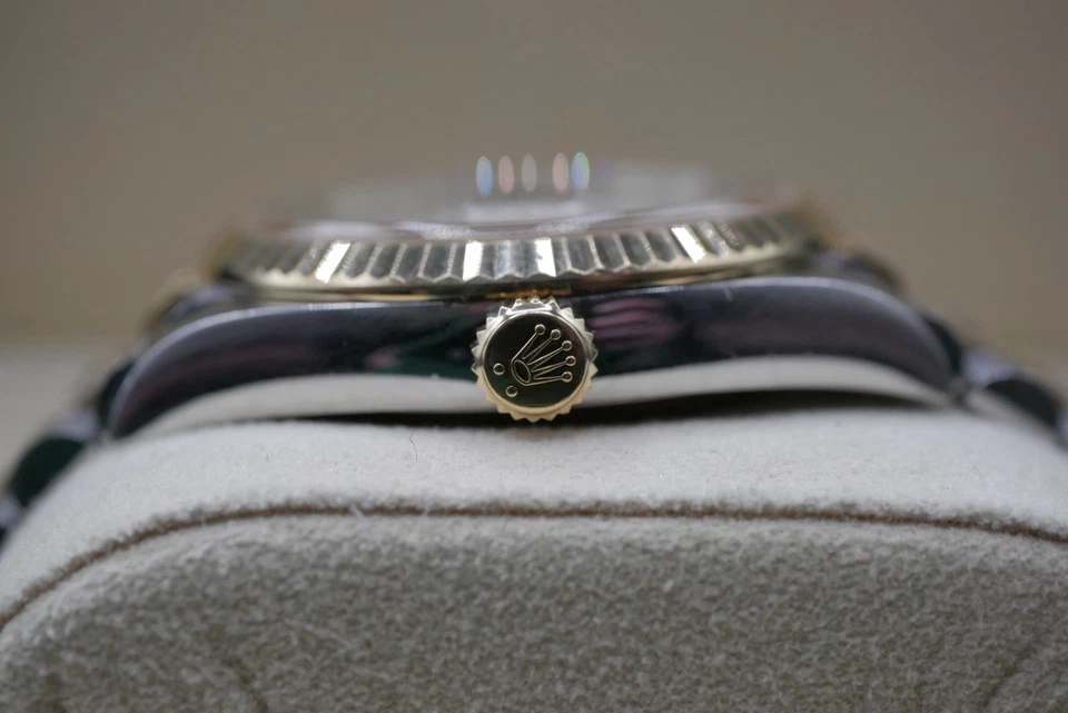 Rolex Datejust 36 - 126233 - 2019 acero y oro - esfera romana blanca estriada jubileo Foto 4 de 4