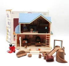 VTG Bandai Maple Town Story Calico Critters Mixed Furniture Lot postoffice