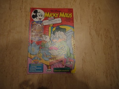 MICKY MAUS Comic Heft aus dem Jahrgang 1991 Nr. 48 21.11.1991 Guter Zustand