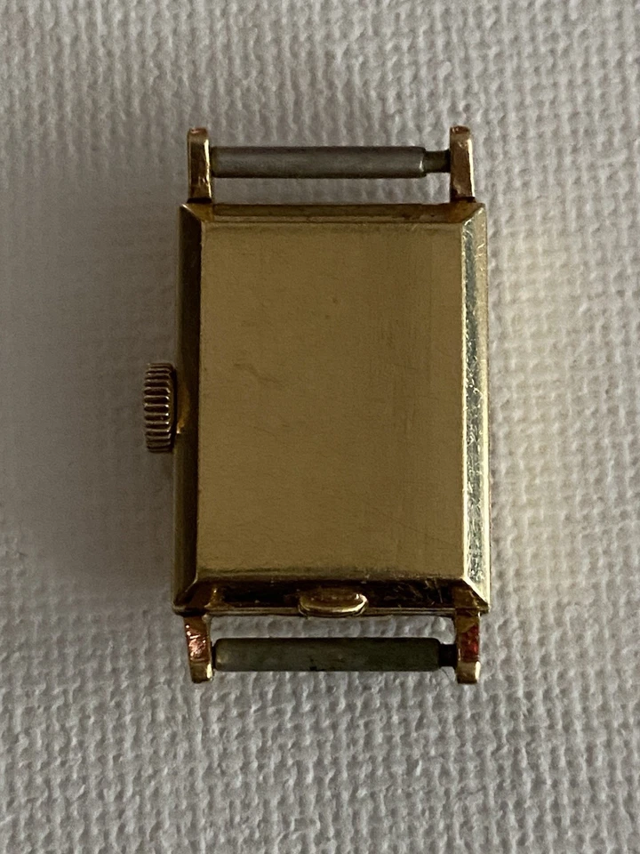 OMEGA Gold Women's 18k Working Vintage 14mmx17mm 17J watch only no band - Image 3 of 4