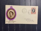 British Guiana 1953 FDC 1st day cover to England QE II Coronation BPA cachet