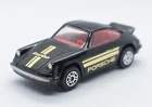 Corgi Juniors Black Porsche 911 Carrera England Vintage 1/64 Diecast