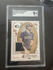 2024 Topps Allen & Ginter Cal Raleigh #AGRCRA Relic B SGC9 Mariners