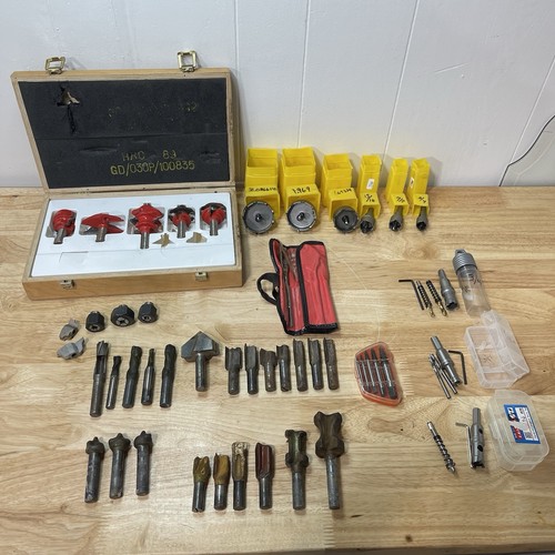 Lot of Various Router Bits, Vintage, Used, and More - Picture 1 of 23