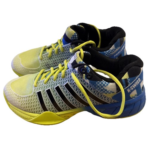 Kswiss Express Light Mens Pickleball Shoes Blue Yellow Size 8.5 06563-467-M - Afbeelding 6 van 12