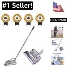 Heavy-Duty Rust-Proof Sand Scoop for Treasure Hunting - Foldable  Lightweight