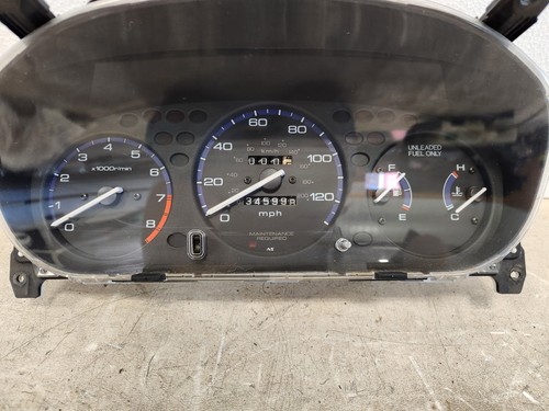1996-2000 Honda Civic EX Vtec M/T Instrument Cluster Speedometer No Abs - Picture 8 of 15