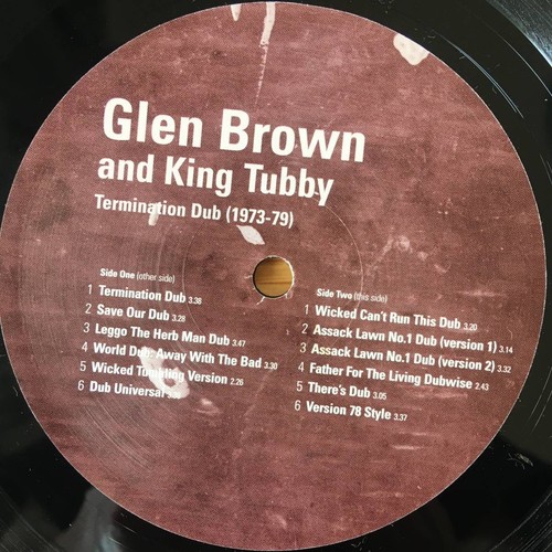 Glen Brown And King Tubby / Termination Dub 1973-79 Blood Fire - Baflp 015 - 第 6/6 張圖片
