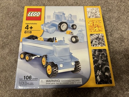 Lego 6118 Set Box Wheels Tires Pieces Sealed Unopened Rare!