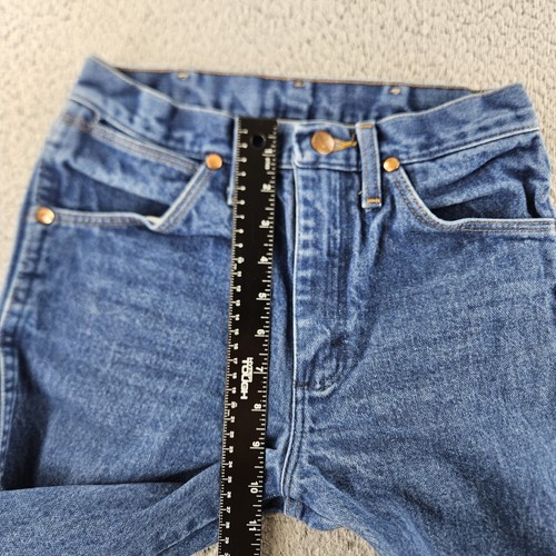 Jeans Wrangler Para Hombres 27x32 Azul 13MWZ Corte Vaquero Western Rodeo Competición Tareas - Imagen 8 de 15