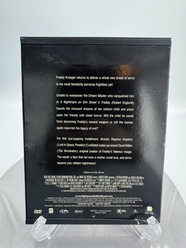 Vintage A Nightmare on Elm Street 4 & 5 DVD Lot Horror Freddy Krueger Breitbild - Bild 10 von 13