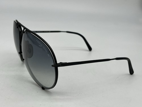 Occhiali da sole vintage CARRERA PORSCHE design a goccia 5621 nero - Foto 6 di 13