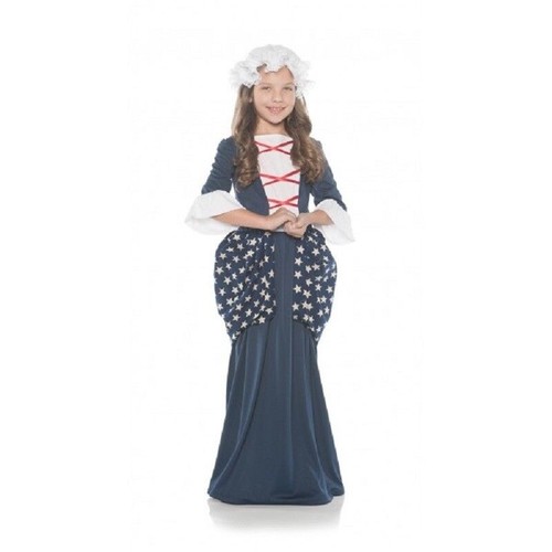 Betsy Ross - Colonial - Revolutionary War - Costume - Girls - 2 Sizes - Picture 1 of 2