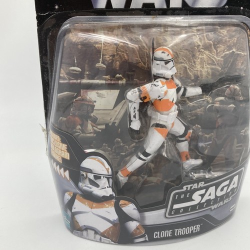 STAR WARS Saga Collection CLONE TROOPER & Holo Mini Figure - Picture 5 of 16