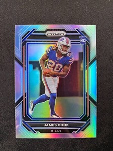 2022 Panini Prizm - Rookies James Cook #319 Silver Prizm (RC)