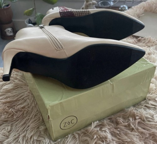 Stunning Designer Ankle Boots By Zanni & Co - EU Size 41 , UK - 8 - Picture 12 of 21