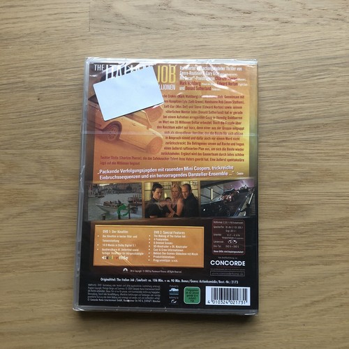 The Italian Job - Jagd auf Millionen Cine Collection DVD Region 2 New & Sealed - Picture 2 of 5