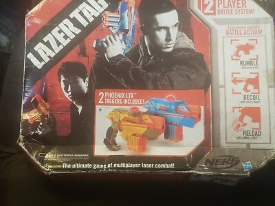 Nerf Lazer Tag Phoenix LTX 2-Pack Laser Taggers Multiplayer Combat