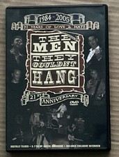 The Men They Couldn't Hang ~21 Years of Love and Hate ~DVD 2005 ~VGC