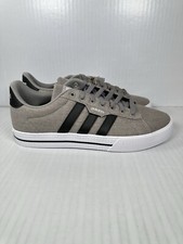 Size 9 Adidas Shoes Sneakers Mens Grey Daily 3.0 Sportswear FW3270 NEW