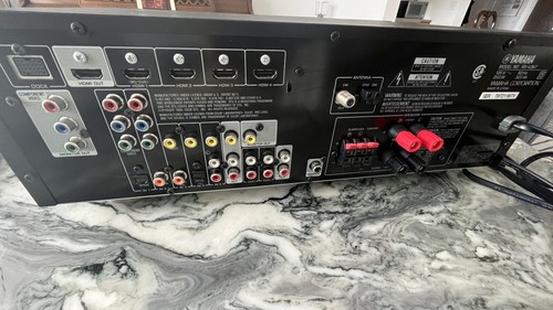 Yamaha RX-V367 5.1 Channel 60Hz 1080p HDMI AV Receiver - Black - Picture 3 of 4