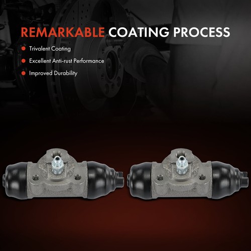 2x Cilindro de rueda de freno trasero izquierdo y derecho para Toyota 4Runner 1989 1992-2000 T100 - Imagen 4 de 9