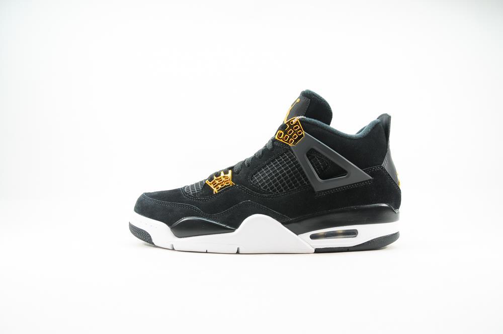 NIKE AIR JORDAN 4 IV RETRO ROYALTY 2017 BLACK gold WHITE 308497-032 US MEN SZ8.5 NIKE AIR JORDAN 4 IV RETRO ROYALTY 2017 BLACK gold WHITE 308497-032 US MEN SZ8.5